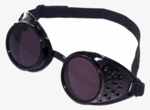 Steampunk Goggles - Steampunk Black Goggles Costume #2556687