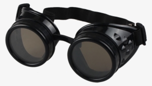 Vintage Steampunk Protective Goggles - Steampunk Goggles Black #2556692