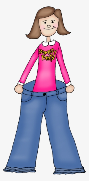 Big Pants Jpg Clipartix - Clothes That Don T Fit Clipart #2557492