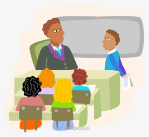 Classroom With Students And Teacher Royalty Free Vector - Teacher And Students Png #2558214 Classroom With Students And Teacher Royalty Free Vector - Teacher And Students Png #2558214