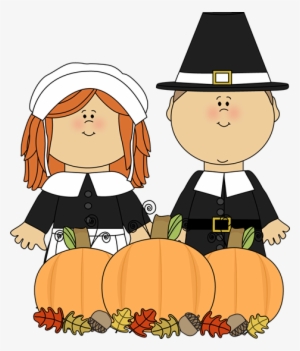 Pilgrims And Harvest - Pilgrim Clipart #2558435