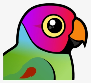 The Plum-headed Parakeet Is A Parrot Native To India, - Plum Headed Parrot Cartoon #2558509