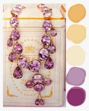 Pretty Little Picture - Purple And Gold Color Scheme #2558552