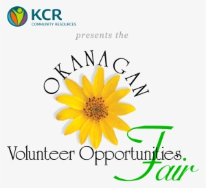 Okanagan Volunteer Opportunities Fair Logo - African Daisy #2558863