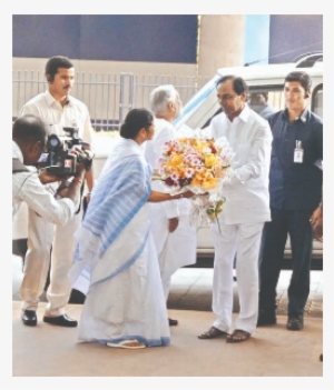 Mamata, Kcr Pitch For Non Bjp, Non Cong Front - Bouquet #2559009