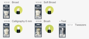 Kcs - Kuretake Zig Kurecolor Spare Tips - 1pc Tweezers #2559383