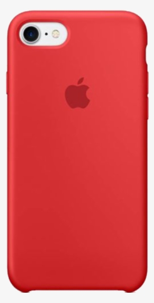 Apple Back Cover For Iphone Red Welcome To Apple Store - Apple Silicone Case Iphone 7 Red #2559707