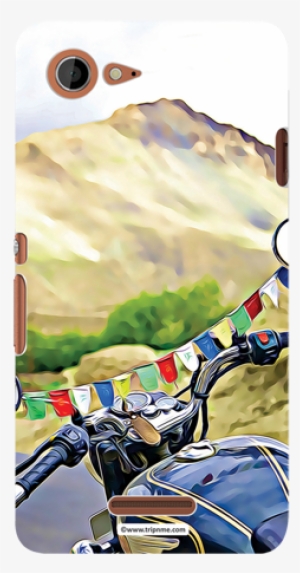 Mobile Case For Sony Xperia E3 Bike Flags - Mobile Phone #2559737
