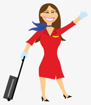 Flight Attendant Clipart Png #2560426