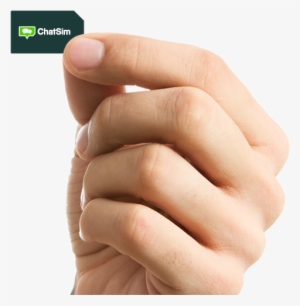 Sim Cards On Hand Png Image - Sim Card In Hand #2560502