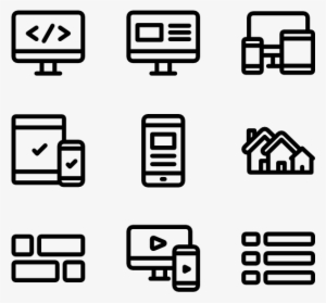 Responsive Design - Home Appliances Vector Png #2560526