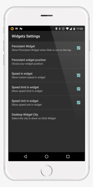 Widget Settings - Smartphone #2560750