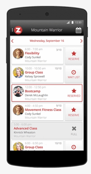 Member App Calander - Issue Tracking On Mobile #2561254