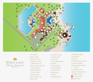 Explore Dreams Puerto Aventuras - Dreams Puerto Aventuras Resort And Spa Map #2561492