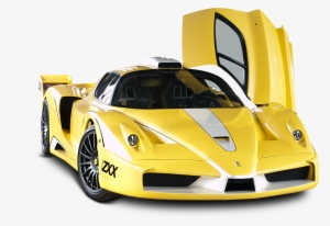 Yellow Ferrari Enzo Edo Car Png Image - Maserati Mc12 In Yellow #2561681