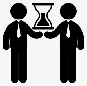 Business Time For Two Businessmen Comments - 2 People Icon #2561828