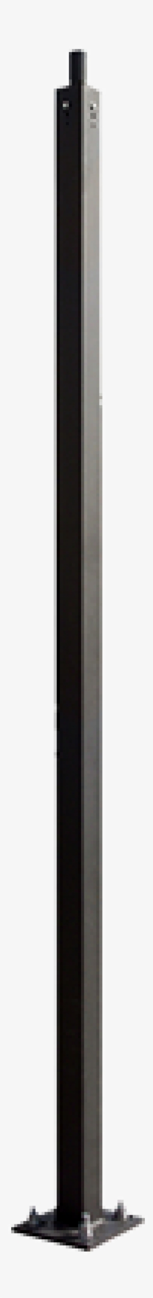 4" X 4" Square Straight Steel Pole - Television #2562864