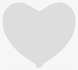 Herz Weiß Png - White #2563259