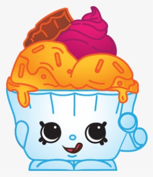 Ice Cream Queen Art - Shopkins Ice Cream Character #2563410