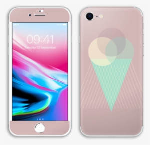 Pinkish Ice Cream - Apple Iphone 8 256gb Silver #2563539