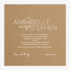 State Of Elliott Designer Wedding Invitations And Stationery - Ink #2563592