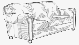 Furniture And Off - Couch Clip Art #2563646