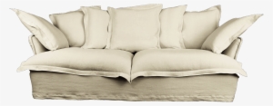 Linen/cotton Sofa - Couch #2564287