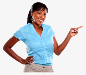 Complete The Form - Black Business Woman Png #2564379