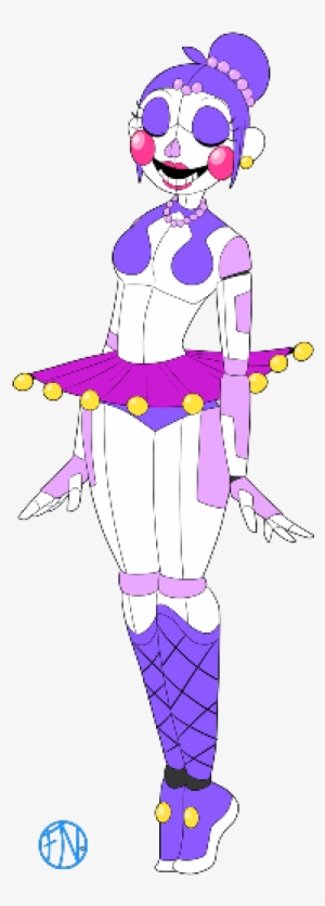 Clipart Library Stock Ballora Drawing Balora - Fnafnations Ballora #2564502
