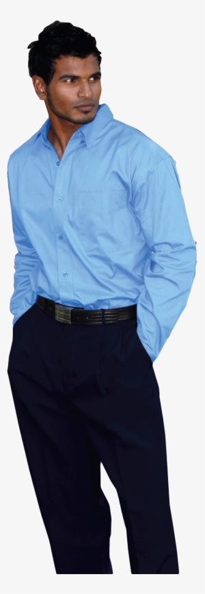 Men's Poly Blend Trousers - Trousers #2565263