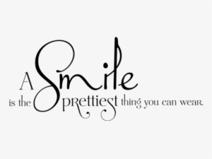 Lovely, Quote, And Smile Image - Smile Is The Prettiest Thing You Can Wear Bild #2565486