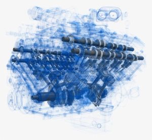 Animated V8 Engine - 3d Computer Graphics #2565531