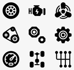 Car Engine - Information Technology Icons Png #2565590
