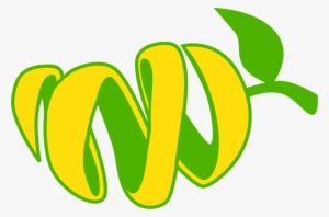 Mango Logo Png Clip Art Black And White - Logos De Mangos Png #2566446