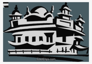 Clip Art Golden Temple Amritsar Punjab Royalty Free - Golden Temple #2566471