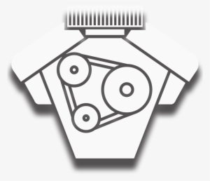 Engine - Technical Drawing #2566498