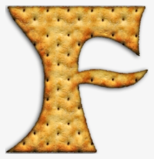 Alfabeto Hecho Con Galletas Saladas - Crackers #2566998