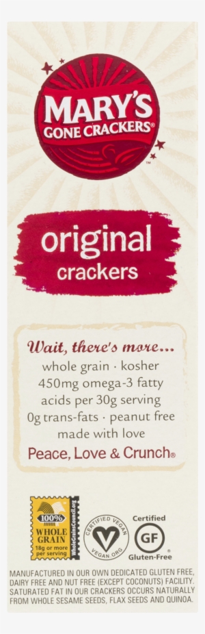 Mary's Gone Crackers Super Seed Crackers Seaweed #2567097