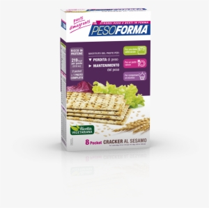 Cracker Al Sesamo - Nutrition & Sante' Italia Spa Pesoforma Crackers #2567244