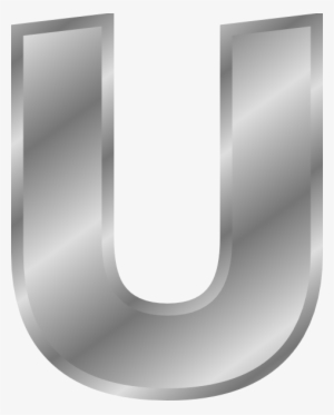 Small - Silver U - Free Transparent PNG Download - PNGkey