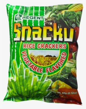 Snacku Rice Crackers (vegetable Flavoured) - Regent #2567302