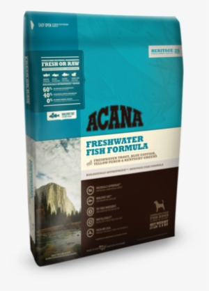 Acana Heritage Fish Grain Free Dog Food - Acana Freshwater Fish #2567482