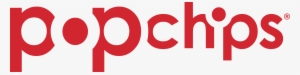 Popchips Logo On Red - Popchips Thai Sweet Chilli Popped Potato Crisps #2567867