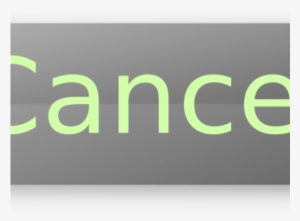 Cancel Button Clipart Clip - Crosman P1322 Wood Grips #2568935