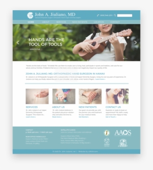 Surgeon Website Design - Web Design #2569965
