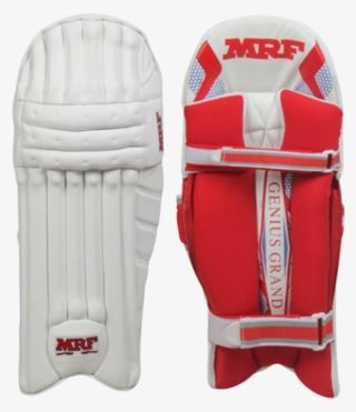 Mrf Batting Leg Guard Genius Grand - Mrf Bat Leg Guards Genius Elite #2570222