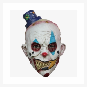 Childs Mimezack Clown Latex Mask - Transparent Clown Mask #2570594
