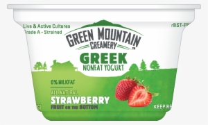 Green Mountain Creamery Strawberry Greek Yogurt - Greek Yogurt #2570704