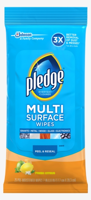 Pledge Multi Surface Everyday Wipes - Pledge Multi Surface Wipes, 3 Count #2571268