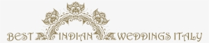 Logo Best Indian Weddings Italy - Weddings In India #2571299